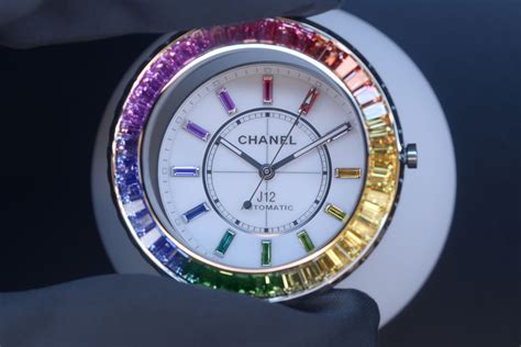 chanel j12 rainbow price|chanel j12 ceramic watch price.